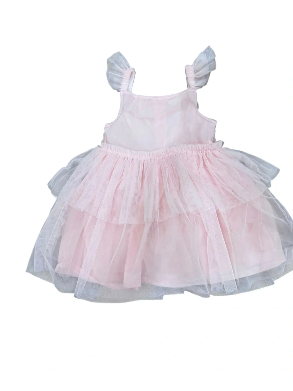 Carter's Light Pink Layered Tulle Party Dress